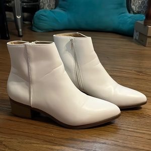 White Booties